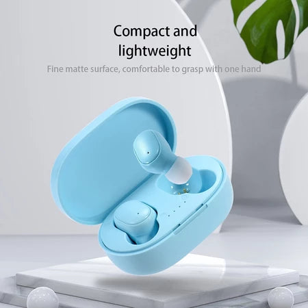 A6S TWS Bluetooth 5.0 Earphone Wireless Stereo Headphones with Mic and Charging Case
